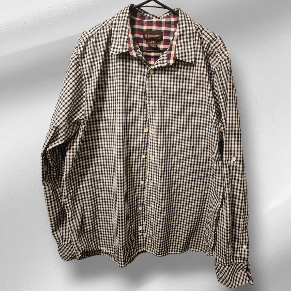 Men's Button Up No Boundaries Shirt